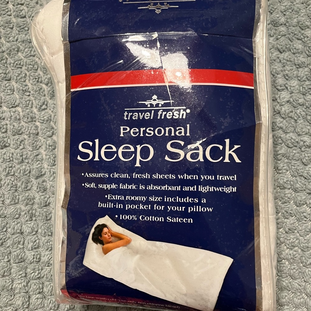 Travel Fresh Personal Sleep Sack. Opened, but never used.